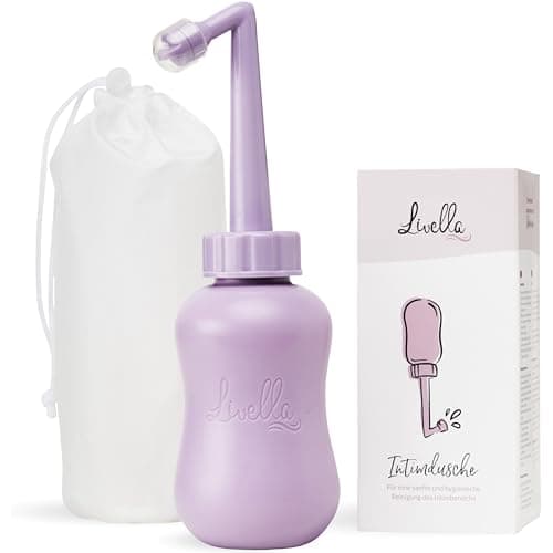 Image of Livella Perineal Bottle for Postpartum Care – Designed in Germany - for Gentle and Hygienic Perineal Cleansing – Increases Well-Being During Postpartum - Ideal as Portable Bidet for Travel