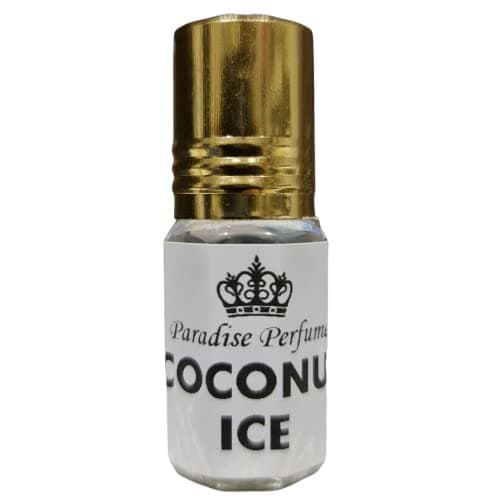 Image of Coconut Ice Gorgeous Oriental Roll On Roller Perfume Fragrance Oil Scent by Paradise Perfumes & Gems (PPG) - 3ml 6ml 12ml (Coconut Ice, 3ml)