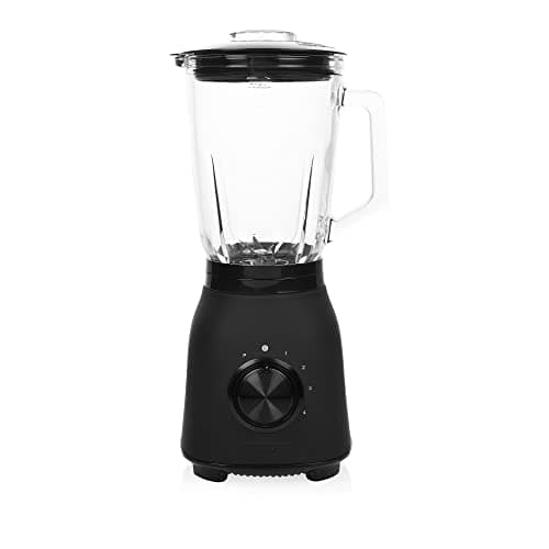 Image of Princess Black Steel Electric Blender, 1000 W, 1.5 Litre, Stainless Steel, 4 Speed, Black