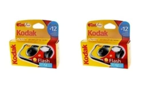 Image of Kodak Disposable Flash Cameras - 39 Exposures - Pack of 2