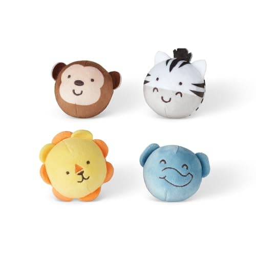 Image of Melissa & Doug Rollables Safari Friends Infant and Toddler Toy, Developmental Toy for Toddlers, 0+, Gift for Baby Boys or Baby Girls, Multicolor