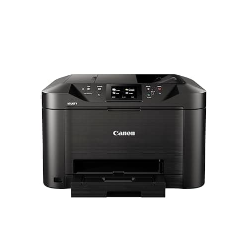 Image of Canon MAXIFY MB5150 Colour Inkjet - Multifunctional Printer (DIN A4, 4-in-1 Scanner, Copier, Fax, Colour Display, 600 x 1200 DPI, USB, Duplex Printing, WLAN, Bluetooth) Black