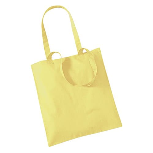 Image of Westford Mill W101 Bag for Life - Long Handles - Yellow