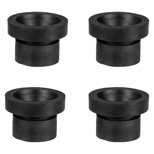 Image of HAFRILY 4Pcs 1555641 Engine Cover Grommets 7M5Q6D277AA Compatible with Ford Focus C-Max Galaxy Kuga Mondeo S-Max Black Rubber Engine Cover Grommets Parts