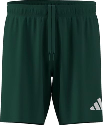 Image of adidas Men's Entrada26 Shorts, Team Dark Green/White, 3XL