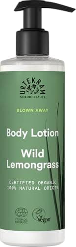 Image of Urtekram Body Lotion - Wild Lemongrass - All Skin Types - 245 ml, Vegan, Organic, Moisturizing, Natural Origin