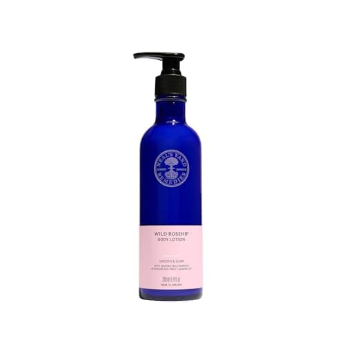 Image of Neal's Yard Remedies Wild Rosehip Body Lotion, Nourishing Body Moisturiser, Rose Scented, Vegan & Cruelty-Free, 200ml
