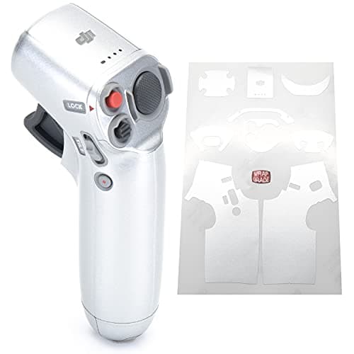 Image of WRAPGRADE Skin Compatible with DJI FPV | Motion Controller (AIRFORCE SILVER)