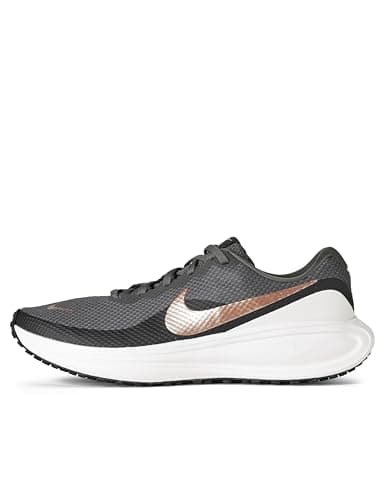 Image of Nike Women's W Revolution 8 Tennis Shoe, Medium Ash/MTLC Red Bronze/Bla, 6