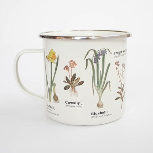 Image of Gift Republic GR270089 Wild Flower Enamel Mug