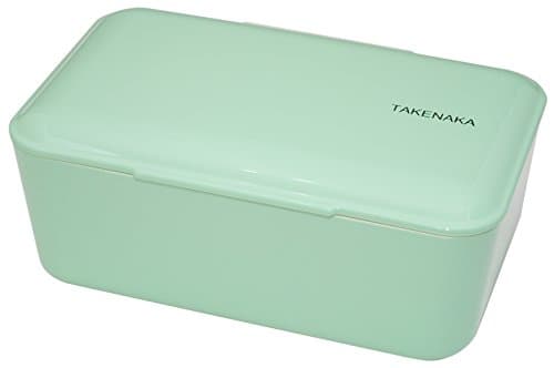 Image of Bento Bite from TAKENAKA, Eco-Friendly and Sustainable Japanese Style Bento Lunch Box, Made of Recycled Plastic Bottles(Peppermint)