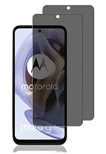 Image of 2 Pack Anti-Spy Screen Protector for Motorola Moto Edge 20 / Edge 20 Pro - Full Screen Privacy Screen Protector, 3D Tempered Glass Film, 9H Hardness Anti-Peeping Full Coverage Protector Anti Scratch