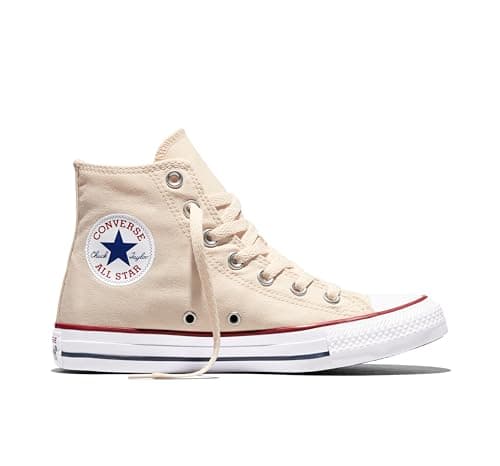 Image of Converse Women's Chuck Taylor All Star High Top Sneakers, Natural Ivory, 12