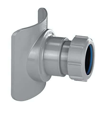 Image of Mcalpine BOSSCONN82T-GR Grey Mechanical Soil Pipe Boss Connector