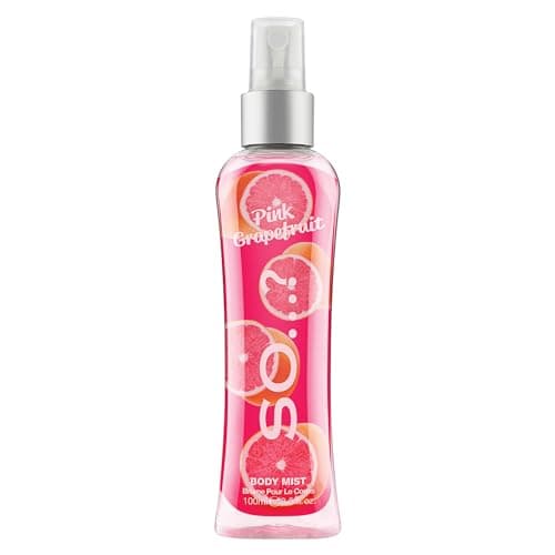 Image of Body Mist by So…? Womens Pink Grapefuit Body Mist Fragrance Spray 100ml