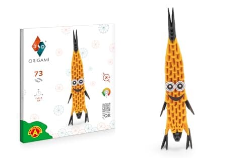 Image of Origami 3D - Beautiful 3D Paper Sculpture with Patented Components and understandable Building Instructions, from 8 Years (Banana)