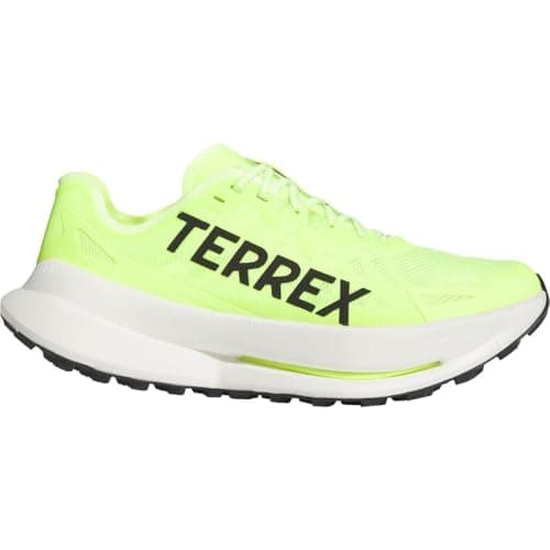 Image of Adidas Men's Terrex Agravic Speed Ultra Trail Running Shoes Sneaker, Lucid Lemon/Black/Dash Grey, 6 UK