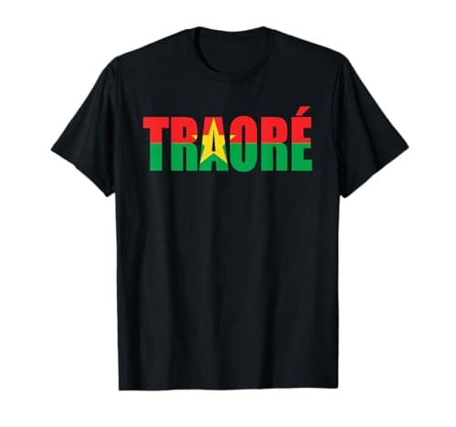 Image of Bravo, Captain Ibrahim Traore ! Viva Burkina Faso NATION ! T-Shirt