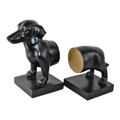 Image of Temerity Jones Bookends/Book Ends - Sausage Dog/Dachshund