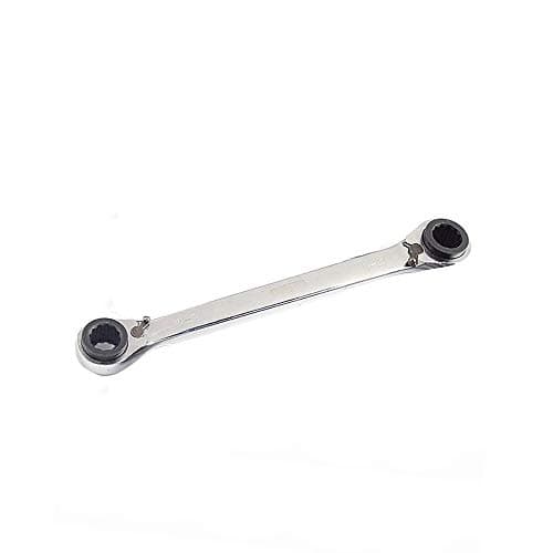 Image of 4 in 1 Reversible Ring Ratchet Spanner Double Twin Ended 4-8mm