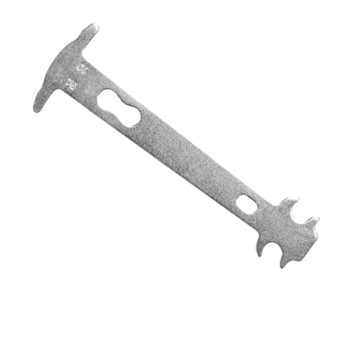 Image of Daleweo 1Pcs Road Bike Chain Test Caliper, Stainless Steel Bike Chain Wear Indicator, Bicycle Chain Measuring Gauge, for Checking Mountain Bike