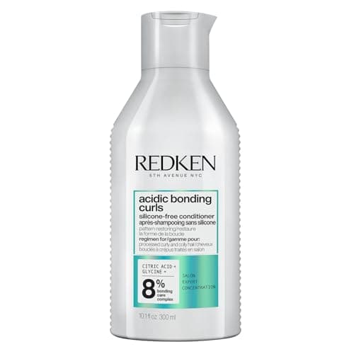 Image of REDKEN Acidic Bonding Curls Conditioner for Damaged Curly & Coily Hair, Restore Curl Pattern, Sulphate-Free for a Gentle Cleanse, Silicone-Free for Lightweight Curls, 300ml