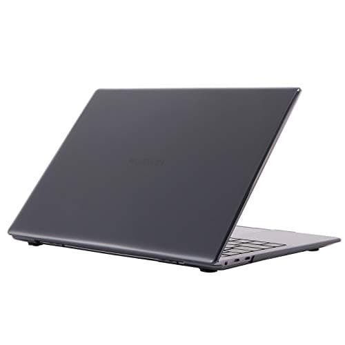 Image of Se7enline Compatible with Best HUAWEI MateBook X Pro 2018/2019/2020/2021 Clear Laptop Protective Hard Shell Case for Huawei Mate Book X Pro 13.9 inch,Crystal Black