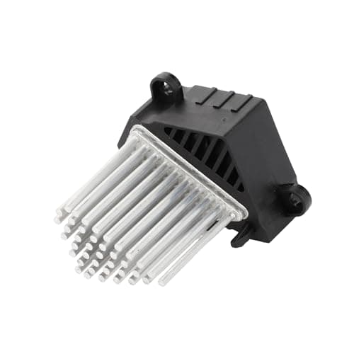 Image of REPAIROCK HVAC Blower Motor Resistor Heater Blower Resistor for Range Rover MK III 2002-2012 Metal ABS No.JGO000021 Black Durable Material Auto Replacement Parts