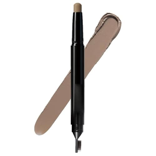 Image of Eyebrow Pencil with Brush 2-in-1 Easy Brow Stick, Brow Styling Lifting Stick, Long-lasting and Non Smudging, Waterproof & Sweatproof, Smooth and Easy to Color, for Women to Natural Look (Light Brown)