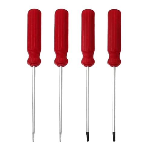 Image of Xelmorant Triangle Head Screwdriver Set - 4-Piece Magnetic Tips for Electronics & Furniture