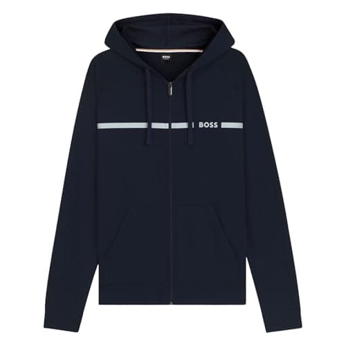 Image of BOSS Men's Sweater Pullover Loungewear Authentic Jacket H, dark blue, XXL