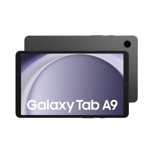 Image of Samsung Galaxy Tab A9 Android Tablet, 64GB Storage, 4GB Ram, Large Display, Rich Sound, Graphite, 3 Year Extended Warranty (UK Version)