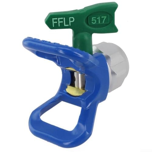 Image of Niceminiwall LP 517 Airless Spray Tip Low Pressure Nozzle With 7/8 Guard For Paint Sprayer, Tungsten Steel Construction, 50% Lower Spray Pressure, Compatible With For Wagner