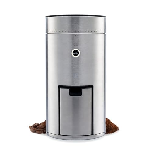 Image of Wilfa Uniform Coffee Grinder - Electric Burr Coffee Grinder Machine - Auto Switch-Off - 41 Settings, Coarse to Real Espresso Powder, 58mm Flat Burr