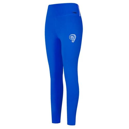 Image of Pro Standard Womens NFL Los Angeles Rams Retro Classics Legging Royal Blue S
