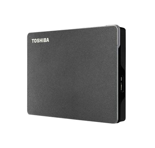 Image of Toshiba 2TB Canvio Gaming - Portable External Hard Drive compatible with most PlayStation, Xbox and PC consoles, USB 3.2. Gen 1 Technology, Black (HDTX120EK3AA)