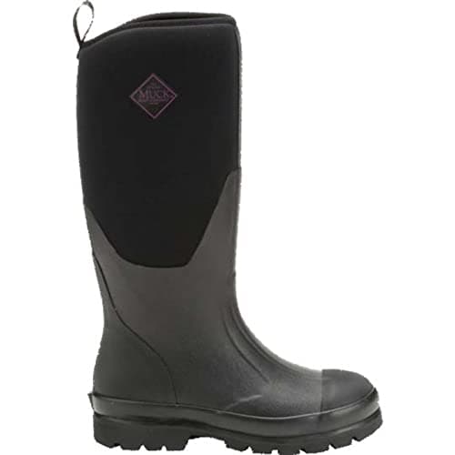 Image of Muck Boots Women's Chore Classic Tall Pull On Waterproof Wellington Boot, Black, 8