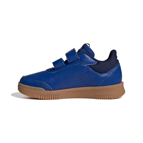 Image of adidas Unisex Kids Tensaur Hook and Loop Shoes, Team Royal Blue/FTWR White/Dark Blue, 4.5 UK
