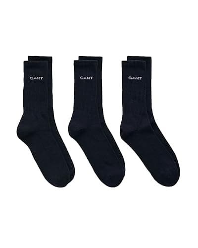 Image of GANT Men's Sport Socks 3-Pack, Marine, 43-45