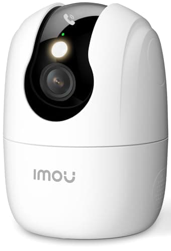 Image of Imou 3K Indoor Camera, 2.4/5GHz Wi-Fi Pet Camera with Human/Pet/Sound Detection, 360° Baby Monitor Security Camera with APP, Full-Color Night Vision, Motion Tracking, One Touch Call, Ranger 2C Pro