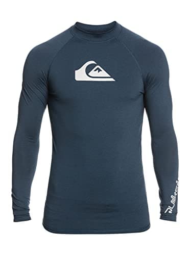 Image of Quiksilver All Time - Long Sleeve UPF 50 Rash Vest for Men