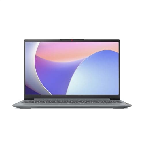Image of Lenovo IdeaPad Slim 3 Gen 8 | 15.6 inch FHD Laptop | Intel N100 | Intel UHD Graphics | 4 GB RAM | 128GB UFS 3.1 | Wi-Fi 6 | USB-C | Windows 11 Home in S mode | Non-backlit Keyboard | Arctic Grey