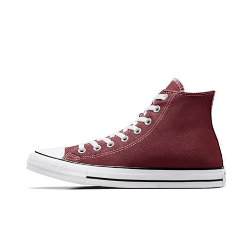 Image of Converse All Star Hi Trainers Maroon - 3 UK