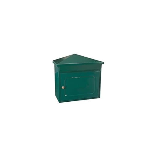 Image of FD Worthersee Mail Box Black 371787--No wet mail. Supplied with 2 keys. Wall or post mountable. Manufactured from extra thick steel plate. Matching newspaper rolls available on request. Extra large capacity for larger quantities of mail. Traditional design. Black. W390 x D205 x H350mm.