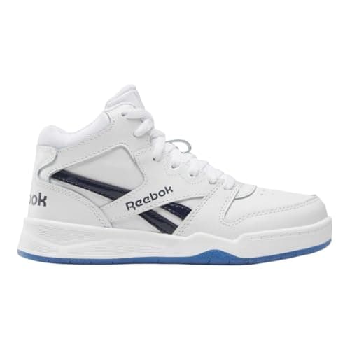 Image of Reebok BB4500 Court White/Navy/ICE Male Basketball Shoes