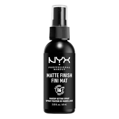 Image of NYX Professional Makeup Setting Spray for Face, Matte Setting Spray, Up to 16 Hour Makeup Wear, Long Lasting Shine Free Finish, Lightweight, Regular 60ml