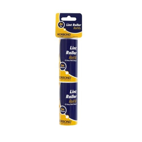 Image of 2 Refills for Roller quitapelusa Korbond 3 m – [Pack of 3]