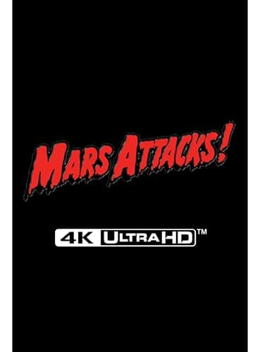 Image of Mars Attacks! 30th Anniversary Collector's Edition with SteelBook [4K Ultra HD] [1996] [Blu-ray] [Region Free]