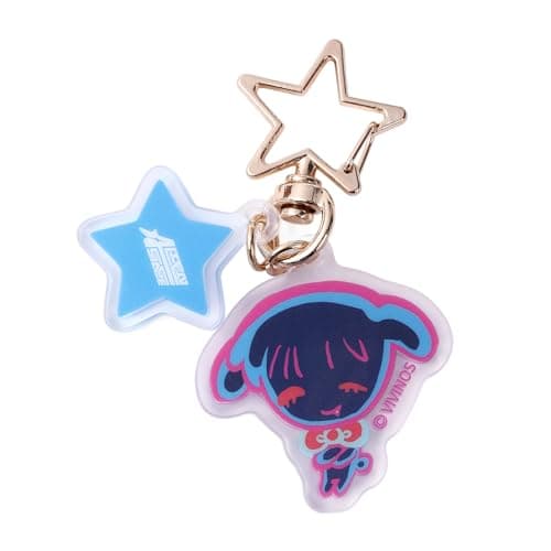 Image of YJacuing Alien Stage Rabbit Series Chibi Acrylic Keychain, Officially Licensed Anime ALNST Collectible Bag Charm Pendant (Ivan)