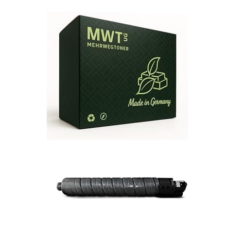 Image of Mehrwegtoner Toner Cartridge Compatible with Ricoh Aficio MPC3002 MPC3502 Replaces 841651 842016 Black
